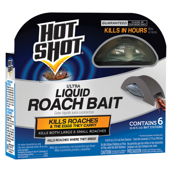 Hot Shot Ultra Liquid Roach Bait 0.45 oz.