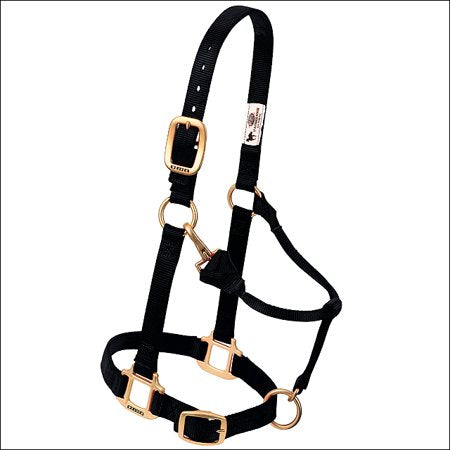 Weaver Original Adjustable Chin and Throat Snap Halter 3/4 (Weanling/Pony)