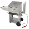 Bayou Classic Outdoor Stainless Bayou® Fryer With Side Shelf