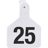 Z Tags No-Snag Calf Ear Tags - White 76-100