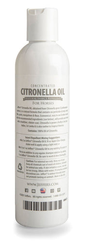 Jeffers Concentrated Citronella Oil Natural Insect Repellent
