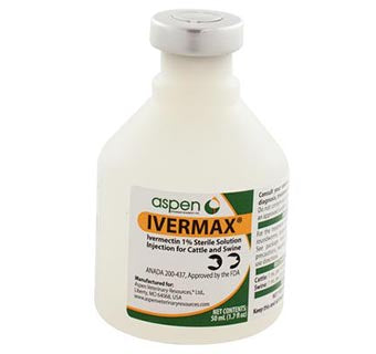 Aspen Veterinary Resources Ivermax Injectable 1% - Live Oak, FL ...