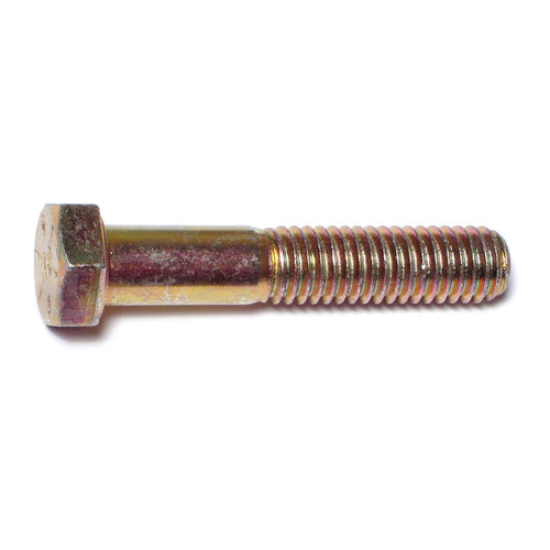 Monster Fastener Zinc Plated Grade 8 Steel Coarse Thread Hex Cap Screws