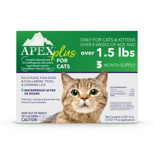 Apex™ Plus for Cats, Over 1.5 lbs