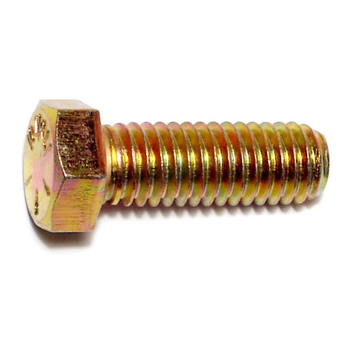 Monster Fastener Zinc Plated Grade 8 Steel Coarse Thread Hex Cap Screws