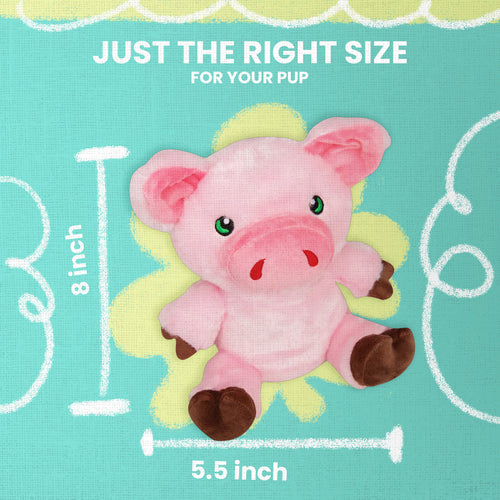 Snugarooz Phat Pig Dog Toy