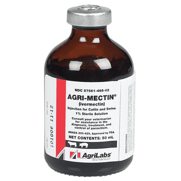 AgriLabs AGRI-MECTIN® Injection (50 mL)