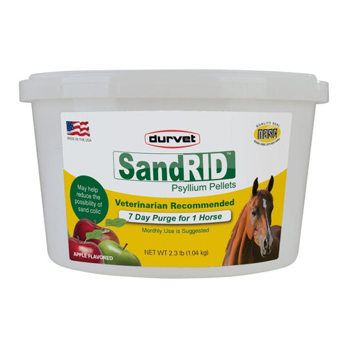 Durvet SandRID Psyllium Pellets (5 LB-2 MONTH, APPLE)