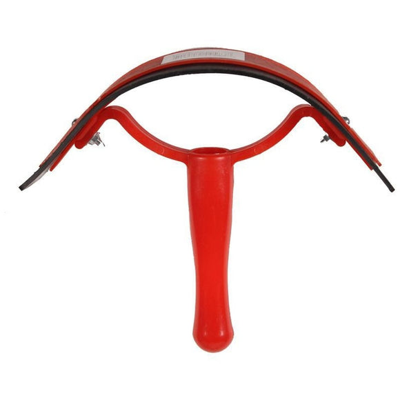 HALF MOON SWEAT SCRAPER (8 INCH, RED)