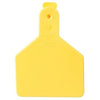 Calf Tag, Yellow, 2-3/8 x 3-1/4-In., 25-Pk.