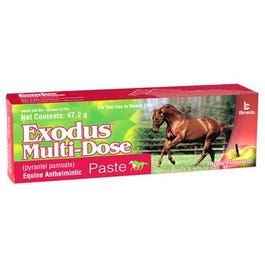 Horse Dewormer, Multi-Dose, Apple-Flavor Paste, 47.2-gm.