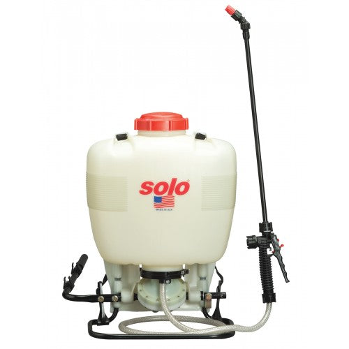 Solo 475-B Backpack Sprayer, 4 Gallon, Diaphragm - Bleach Resistant