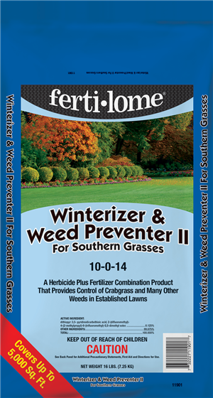 Ferti-Lome WINTERIZER & WEED PREVENTER II WITH DIMENSION