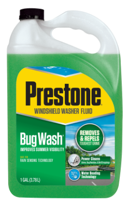 Prestone® Bug Wash® Summer Windshield Washer Fluid