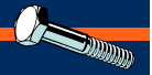 Midwest  Fastener Coarse Hex Bolts 1/2-13 x 2